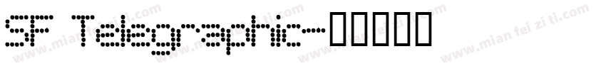 SF Telegraphic字体转换
